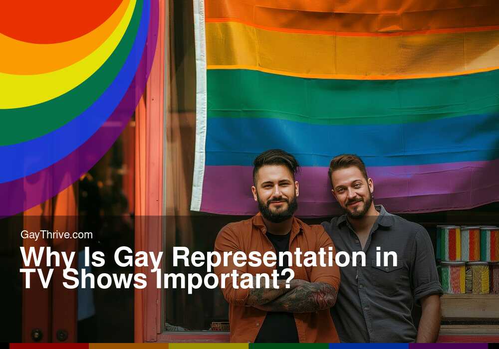 GayThrive banner for : Why Is Gay Representation in TV Shows Important?