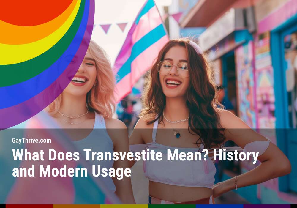 GayThrive banner for : What Does Transvestite Mean? History and Modern Usage